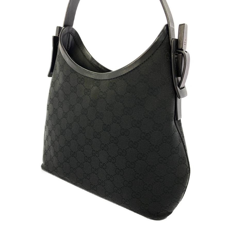 GUCCI（グッチ） GGキャンバス・ショルダーバッグ/107752/ブラック 