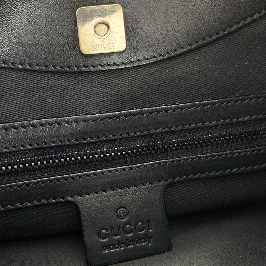 GUCCI グッチ GGキャンバス・ショルダーバッグ/107752/ブラック/GUCCI 