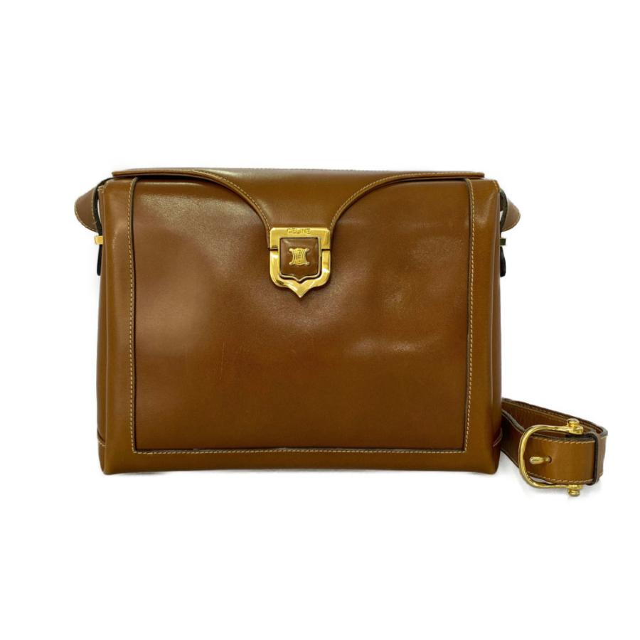 本日限定価格　セリーヌ　ショルダーバッグ　ボックス型　マカダム　トリオンフ melcastcom_5300028884101364