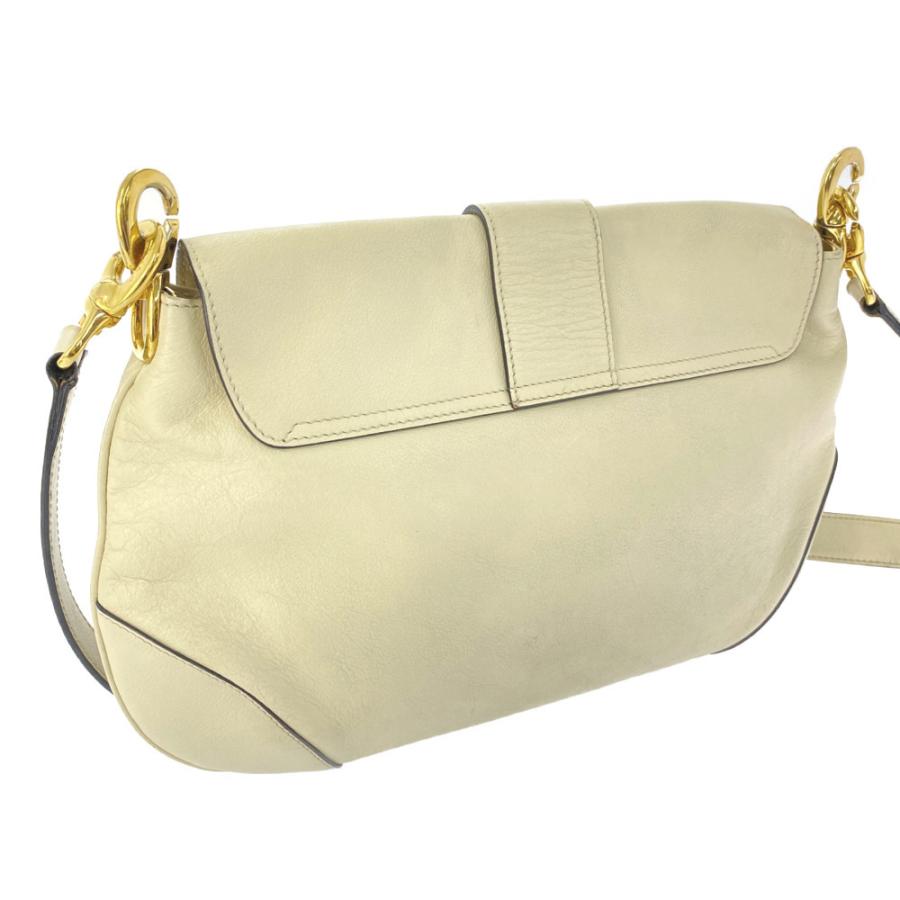 CELINE（セリーヌ） ホースビット金具 レザーショルダーバッグ 