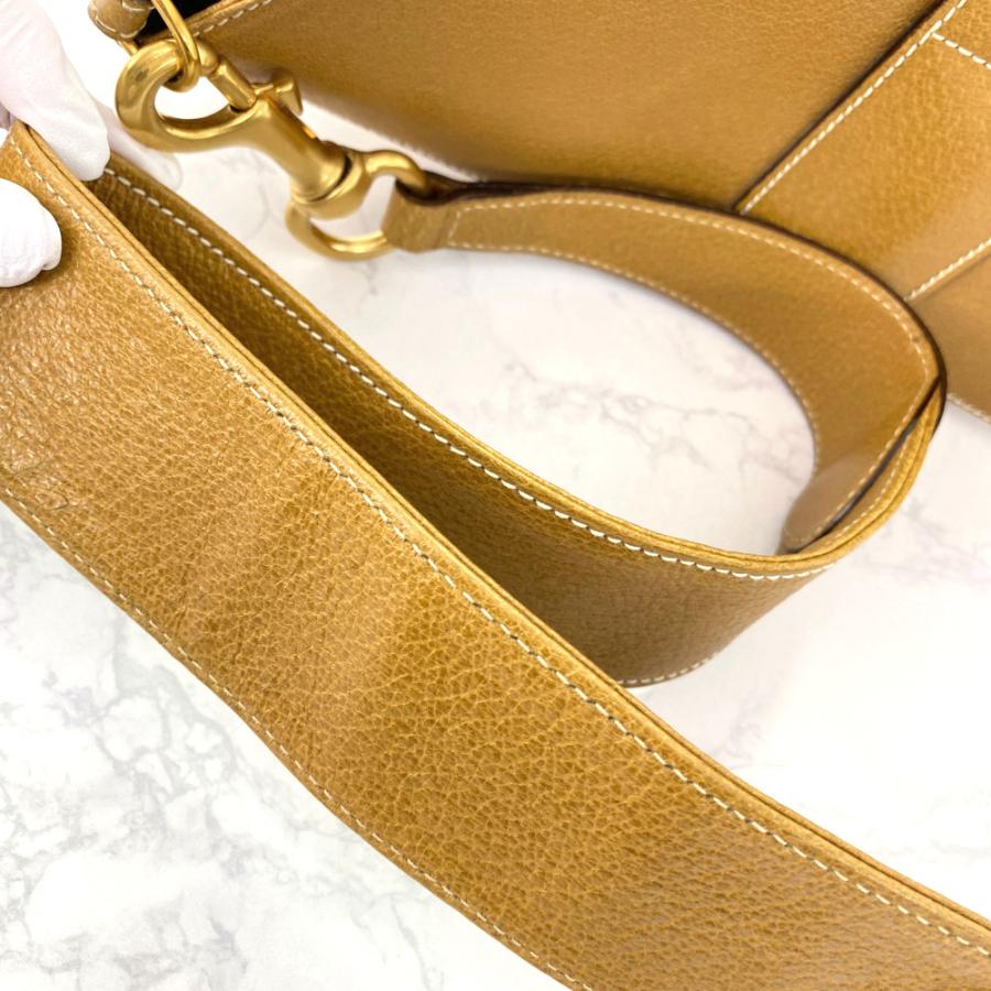 M広026 / GUCCI オールドグッチ ショルダーバッグ PVC レザー GUCCI（グッチ） オールドグッチ レザーショルダーバッグ/001.115.1526