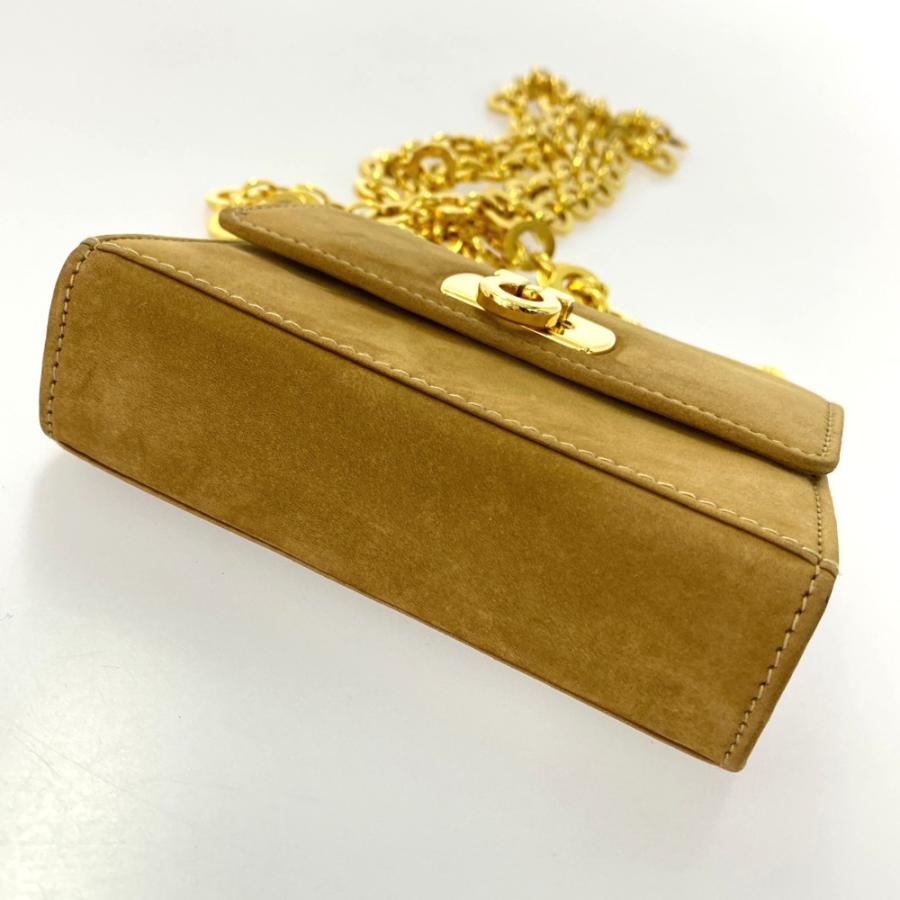 サルヴァトーレフェラガモ ガンチーニ マイクロチェーンショルダー