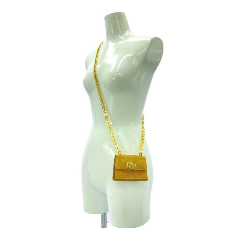 サルヴァトーレフェラガモ ガンチーニ マイクロチェーンショルダー