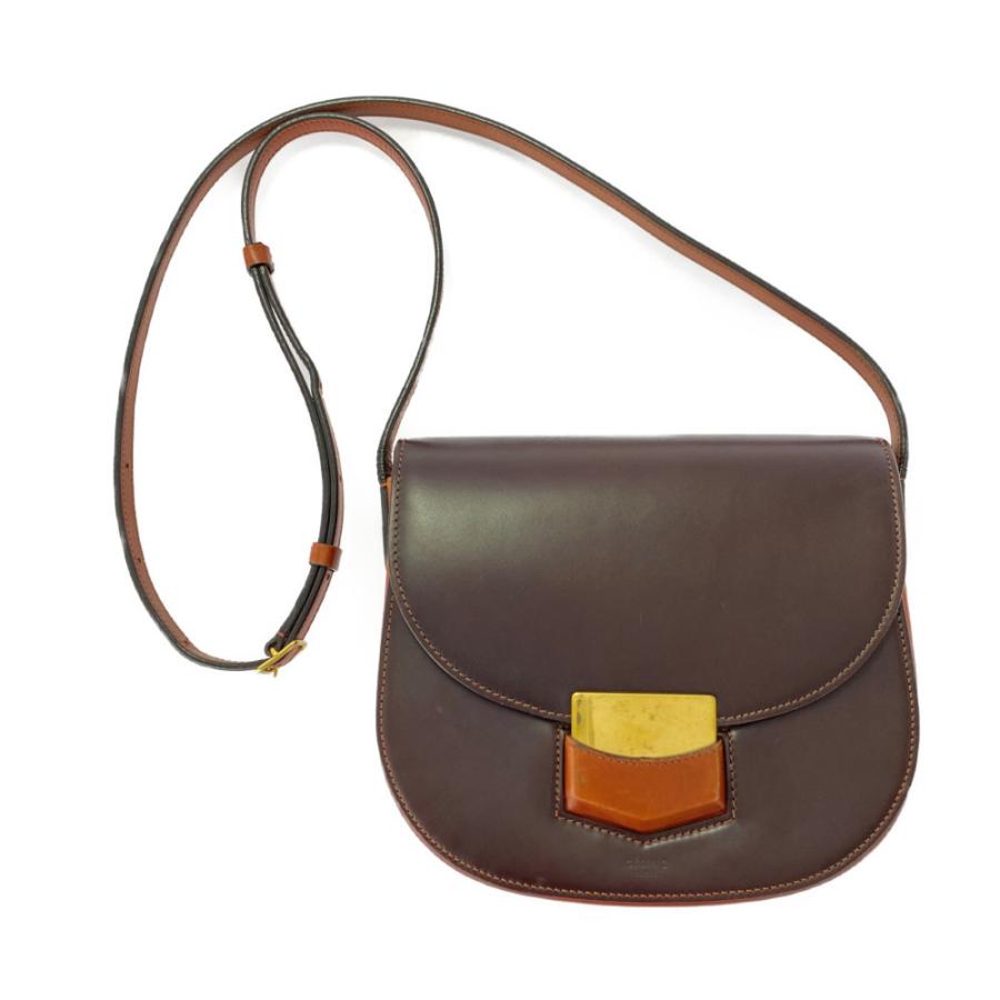 CELINE セリーヌ トロッタースモール・ショルダーバッグ/17664