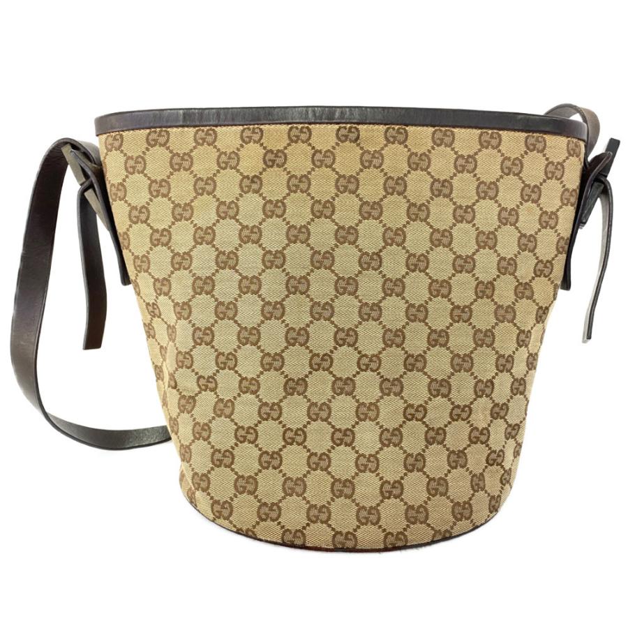 GUCCI（グッチ） GGキャンバス・バケット ショルダーバッグ/106240 