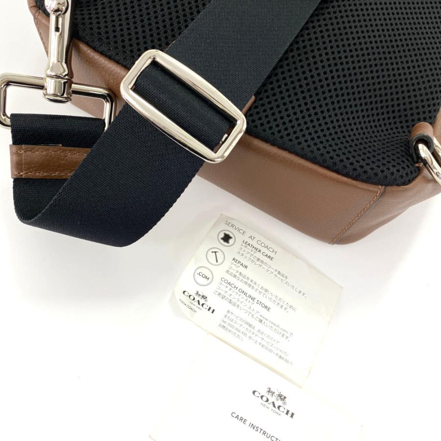 COACH（コーチ） レザー ボディバッグ ショルダーバッグ/E1644