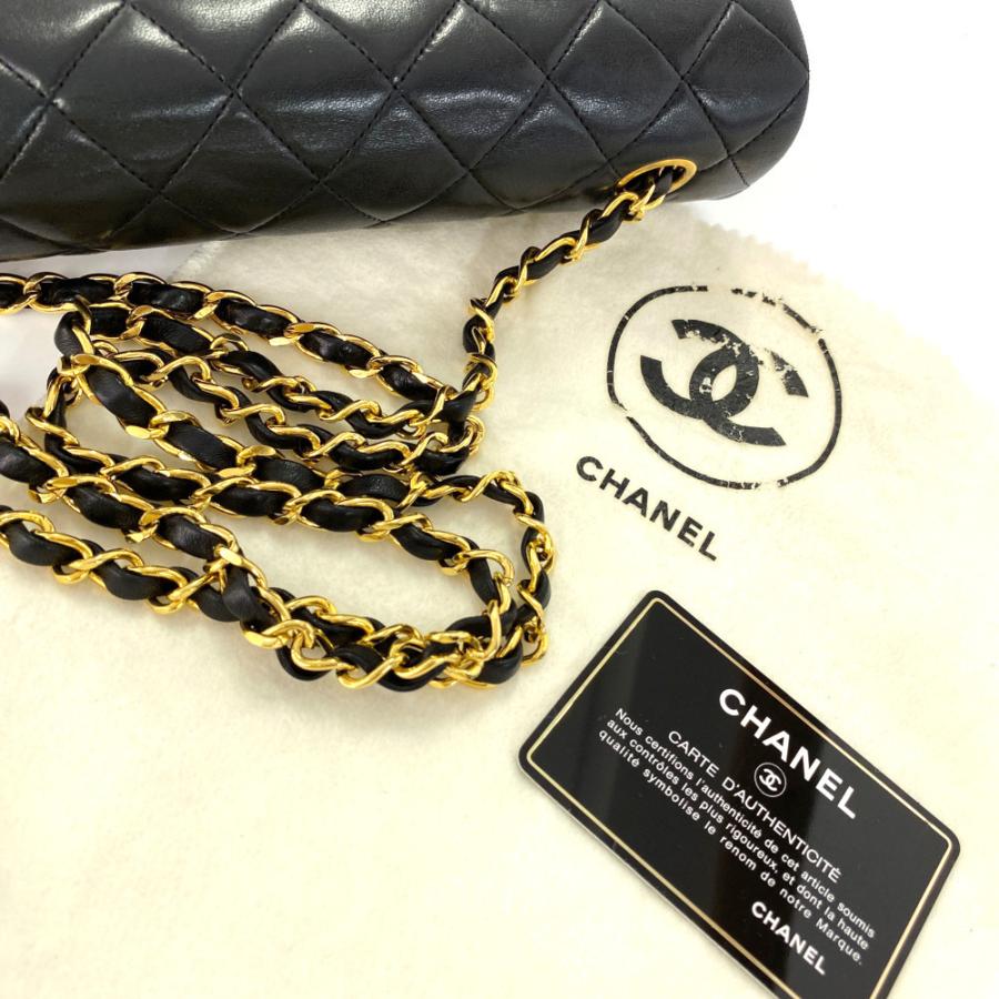 シャネル マトラッセ23・クロスボディチェーンショルダーバッグ/ブラック/ゴールド金具/CHANEL 翌日配送可/b220415/436760｜rfstore｜11