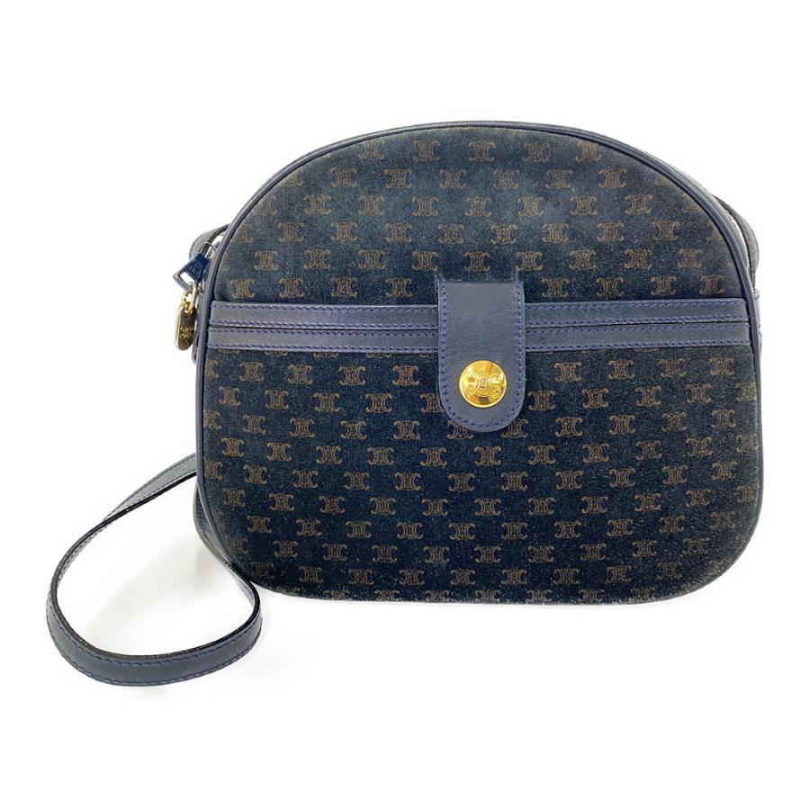 CELINE（セリーヌ） オールドセリーヌ マカダムスエードオショルダー