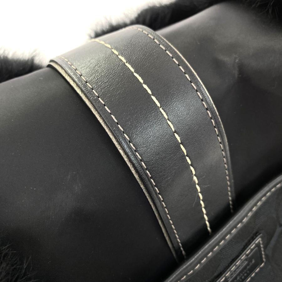 COACH（コーチ） シグネチャー・ファー ショルダーバッグ/3589