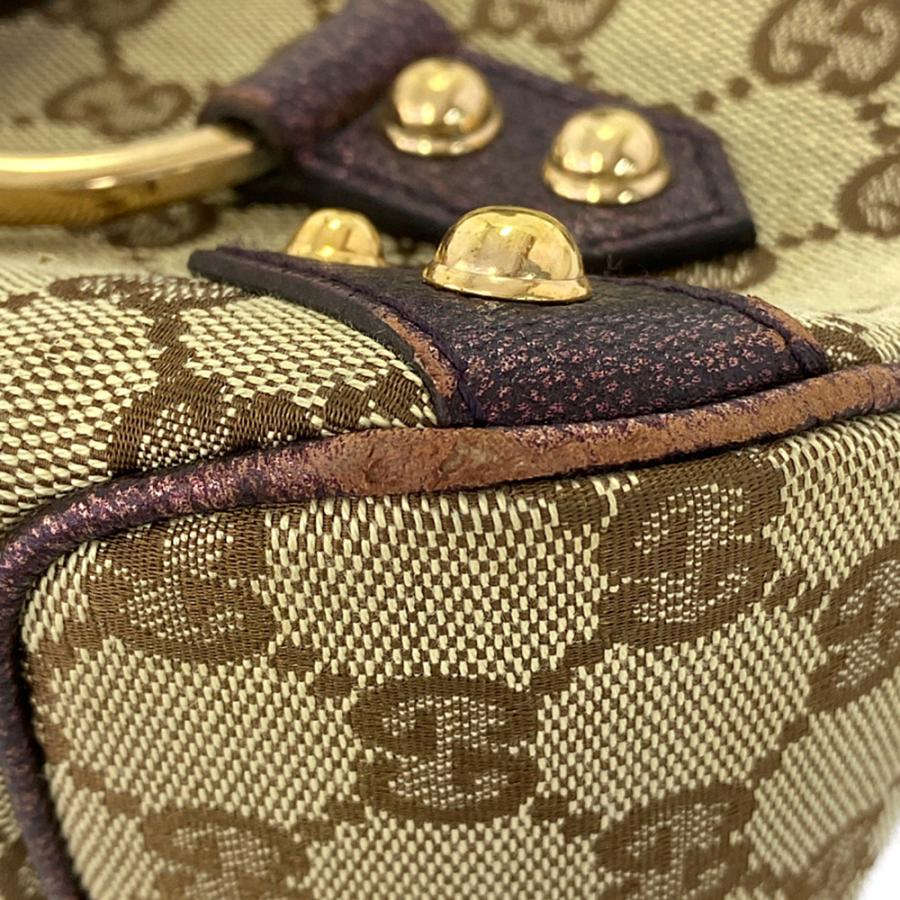GUCCI（グッチ） GGキャンバス・ホースビットチェーンショルダーバッグ