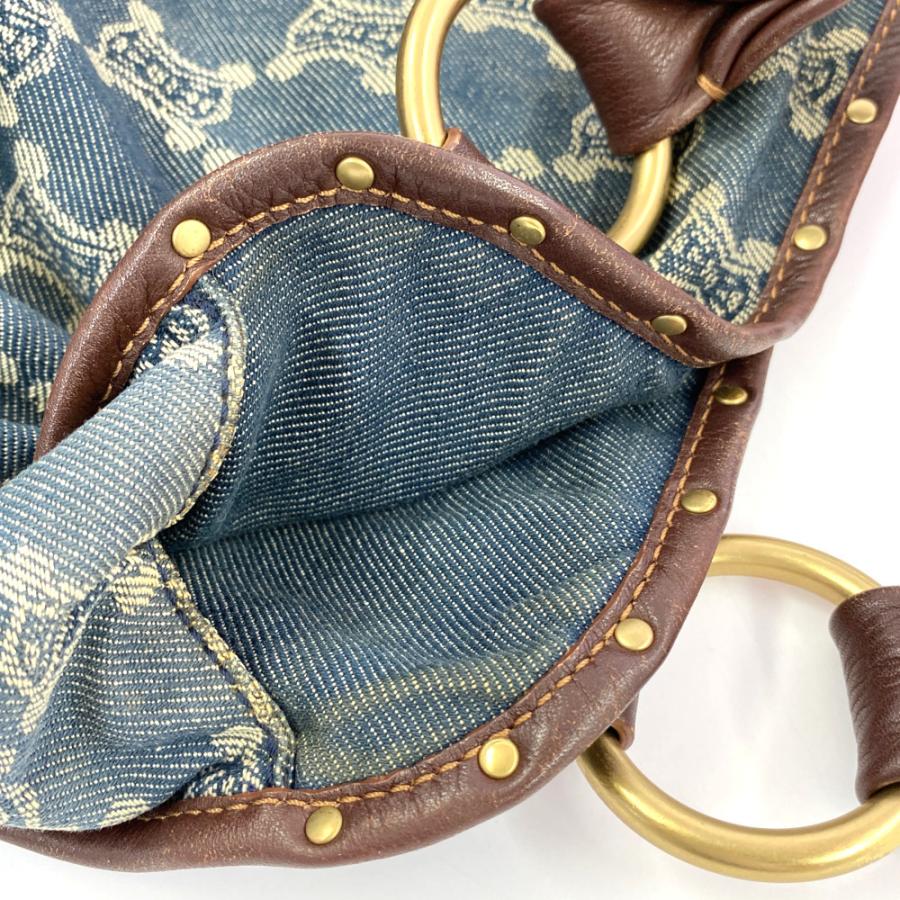 CELINE セリーヌ ビタースイート・マカダムデニムショルダー CELINE セリーヌ ビタースイート・マカダムデニムショルダー