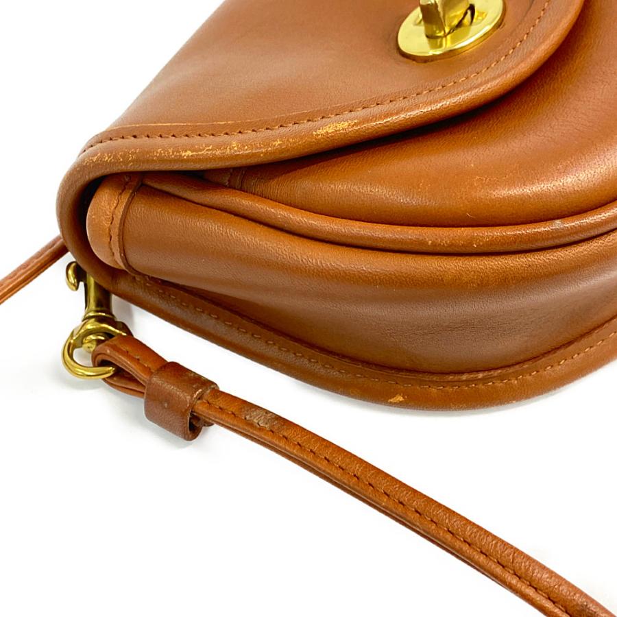 COACH（コーチ） グラブタンレザー ディンキーターンロックショルダー