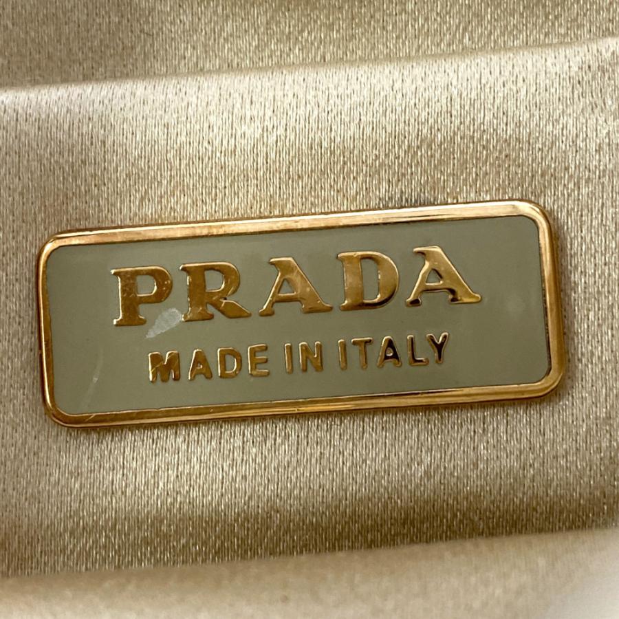 PRADAゴールドチェーンウエストポーチ PRADA（プラダ） アクセサリーポーチ ナイロンホーボーチェーン