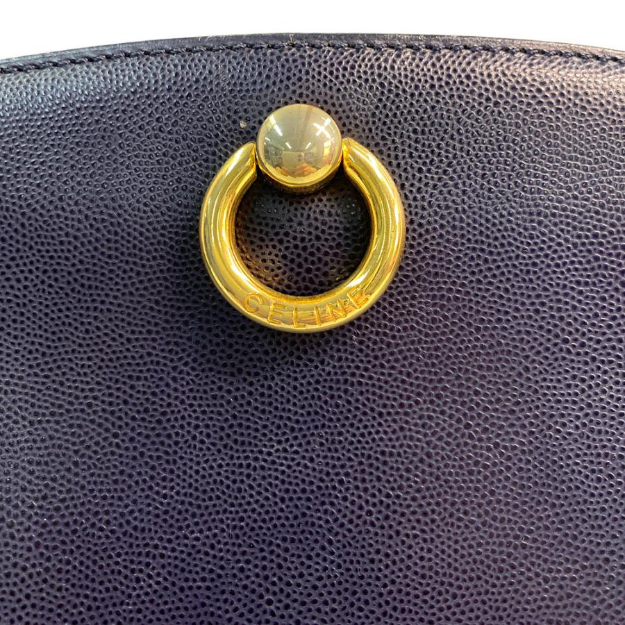 CELINE（セリーヌ） オールドセリーヌ レザーショルダーバッグ