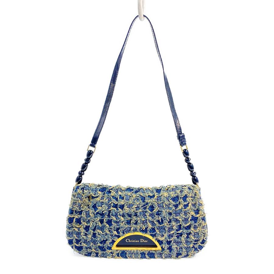 Christian Dior マリスパール デニム ショルダーバッグ