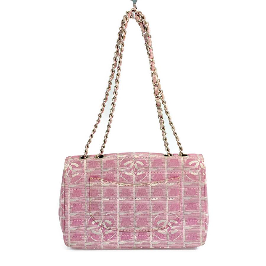 CHANEL シャネル ニュートラベルライン・チョコバー wチェーン