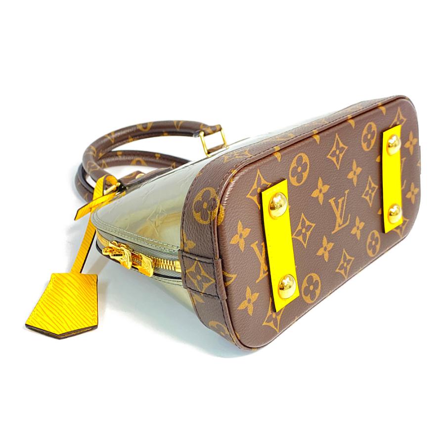 ☆超美品☆LOUIS VUITTON ルイヴィトン アルマBBシルバー　イエロー ルイヴィトン モノグラム・ヴェルニ・アルマBB・ショルダーバッグ