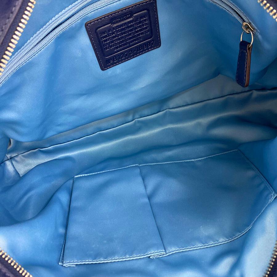 coach ショルダーバック COACH（コーチ） 2WAY レザー ショルダーバッグ/18997/ネイビー/COACH