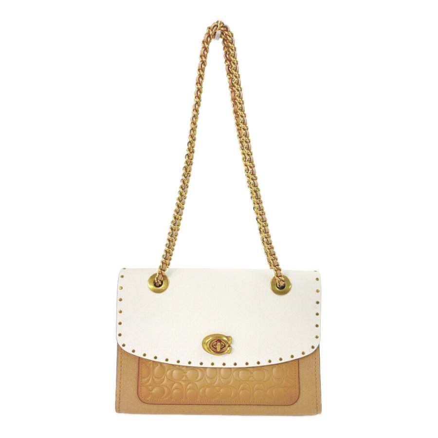 COACH コーチ パーカー・シグネチャー・チェーン ショルダーバッグ 
