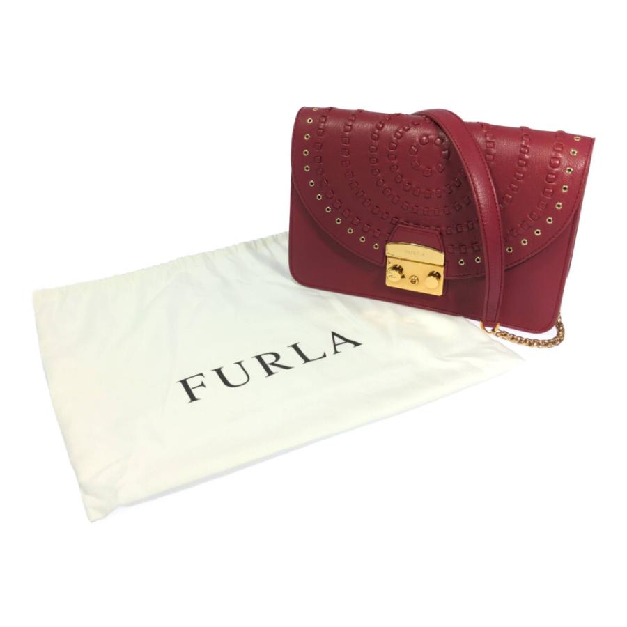 FURLA（フルラ） メトロポリス・編み込みデザイン/ショルダーバッグ 