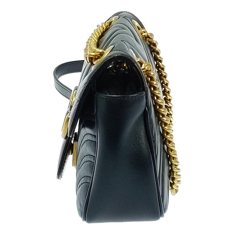 GUCCI グッチ GGマーモント・ハート チェーンショルダーバッグ GUCCI グッチ GGマーモント・ハート チェーンショルダーバッグ
