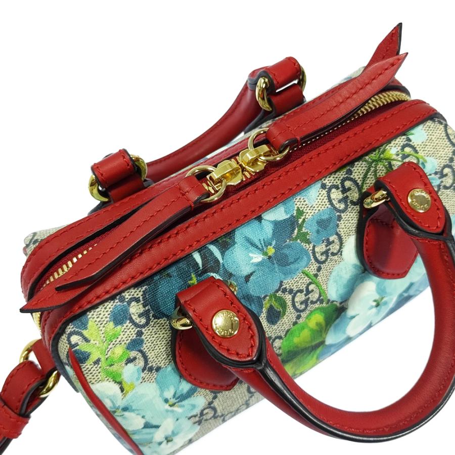 GUCCI グッチ GGスプリーム 花柄 ショルダー ハンドバッグ ミニ GUCCI グッチ GGスプリーム 花柄 ショルダー ハンドバッグ ミニ