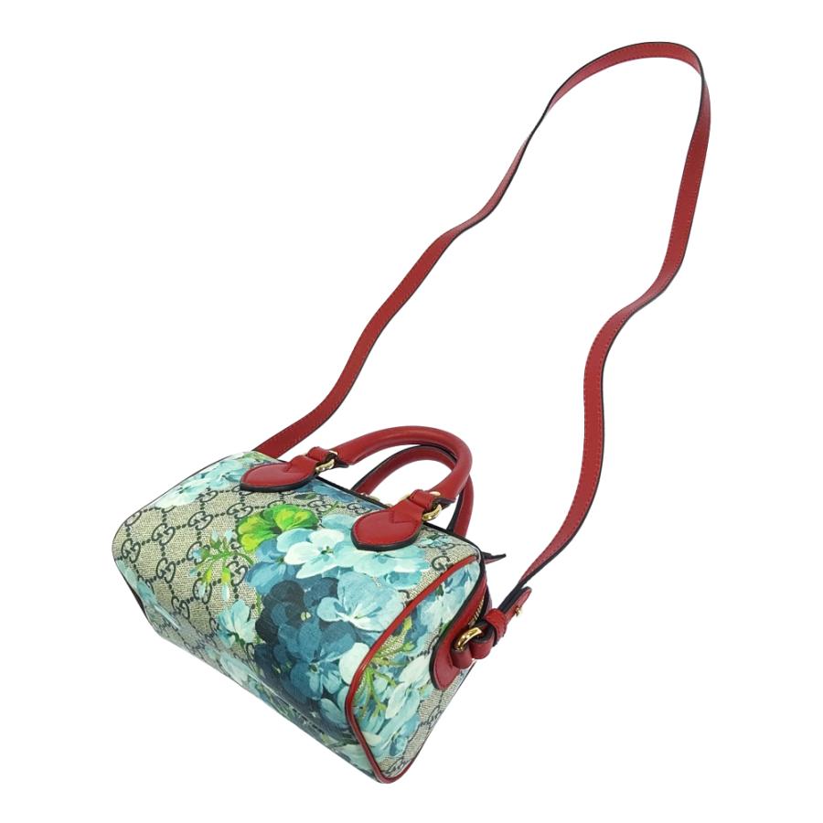 GUCCI グッチ GGスプリーム 花柄 ショルダー ハンドバッグ ミニ GUCCI グッチ GGスプリーム 花柄 ショルダー ハンドバッグ ミニ