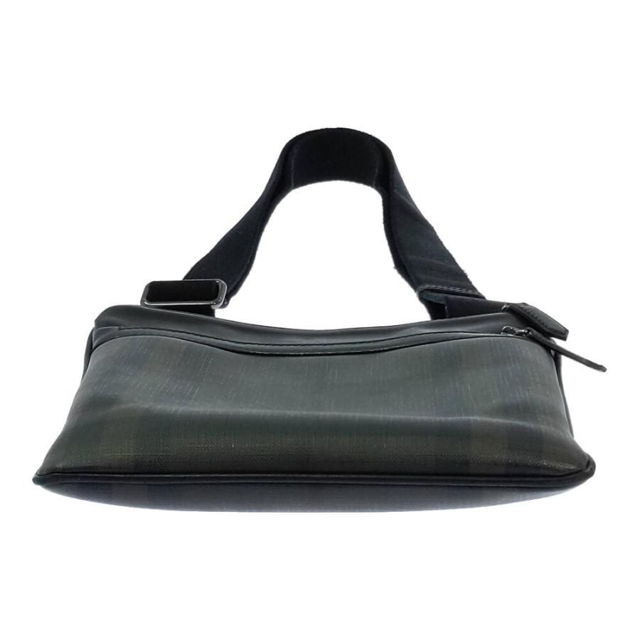 BURBERRY（バーバリー） チェック PVC×レザー 斜めがけ ショルダー
