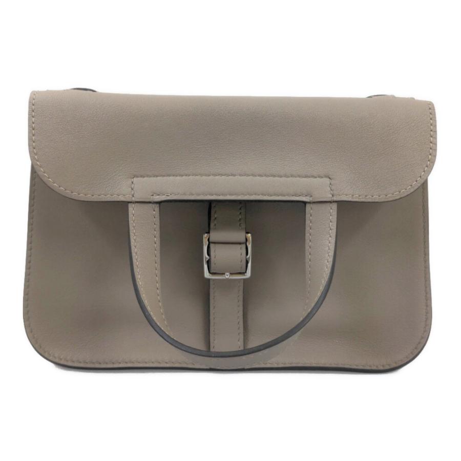 HERMES グレー ハンドバッグ エルメス バーキン40 トゥルティールグレー トゴ シルバー金具