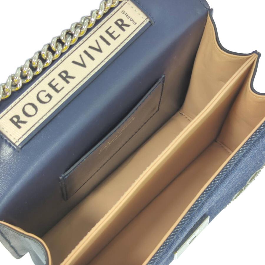 Roger Vivier ロジェヴィヴィエ デニム ビジューバックル ビーズ Roger Vivier ロジェヴィヴィエ デニム ビジューバックル ビーズ