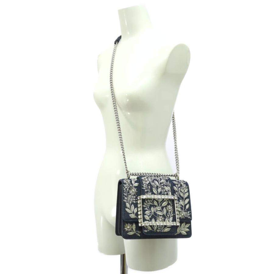 Roger Vivier ロジェヴィヴィエ デニム ビジューバックル ビーズ Roger Vivier ロジェヴィヴィエ デニム ビジューバックル ビーズ