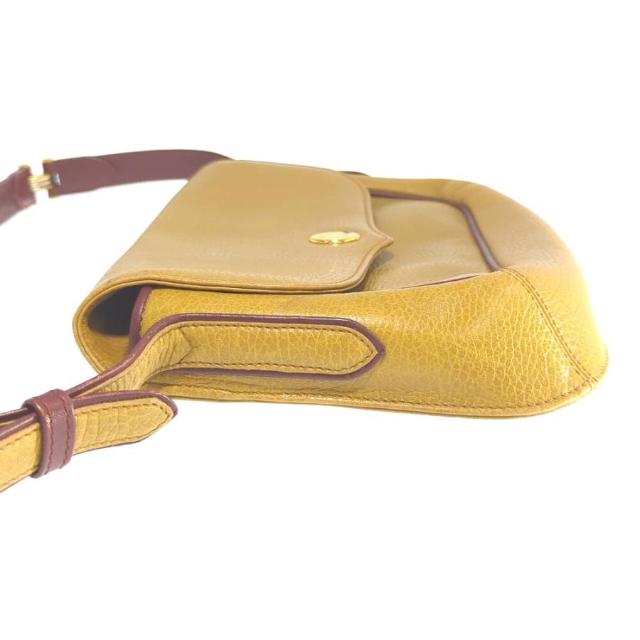 Cartier カルティエ マストライン・レザー ゴールド金具 フラップ ミニ 