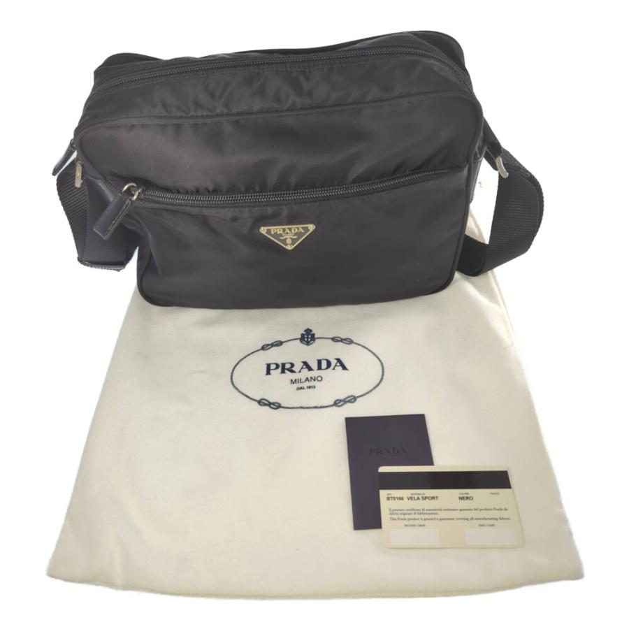 PRADA（プラダ） 三角タグ ナイロン スクエア ショルダーバッグ/BT0166