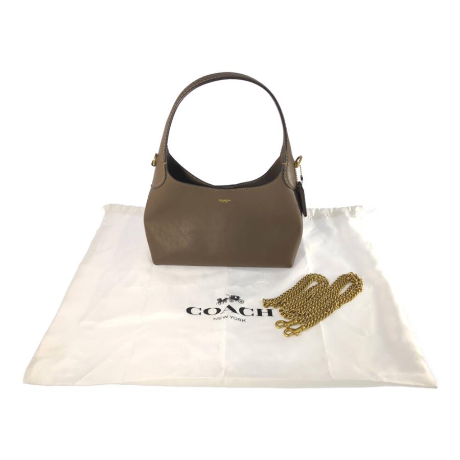 COACH（コーチ） ブルックリン・トップハンドル・ゴールドチェーン
