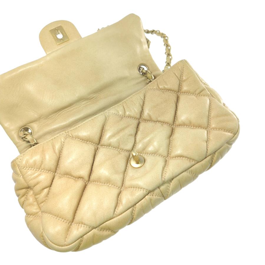 CHANEL（シャネル） マトラッセ・バブルキルト Wチェーン ショルダー