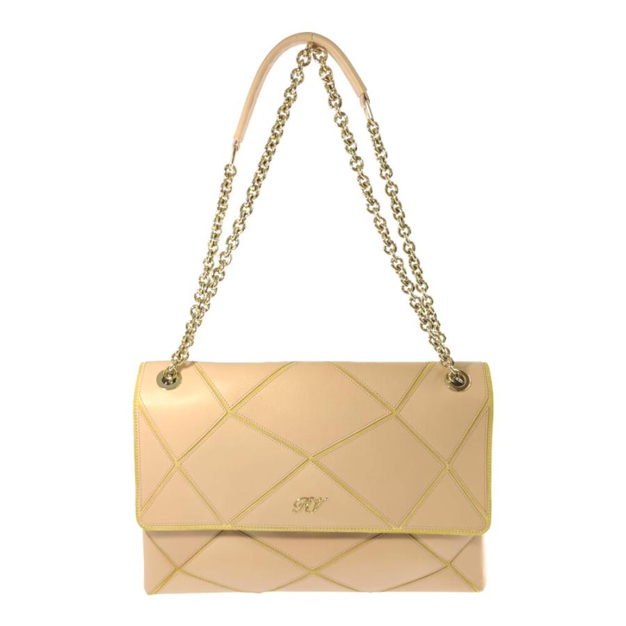 Roger Vivier ロジェヴィヴィエ カーフ ヤギ レザー Wチェーン 