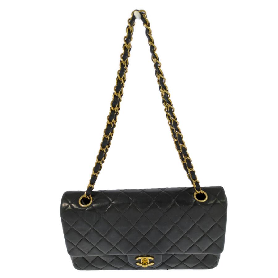 CHANEL シャネル マトラッセ・WフラップWチェーンショルダー 