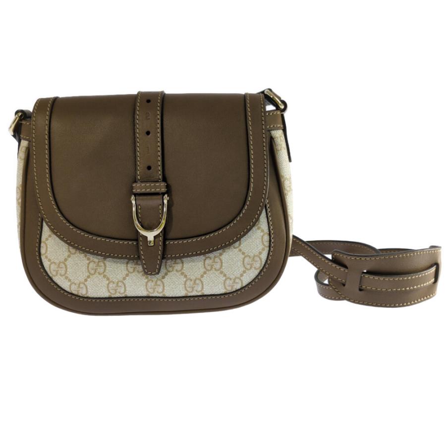 グッチ　GGスプリーム　ショルダーバッグ　マザーズバッグ　付属品あり　ブラウン GUCCI グッチ GGスプリーム・ショルダーバッグ/336749/ブラウン