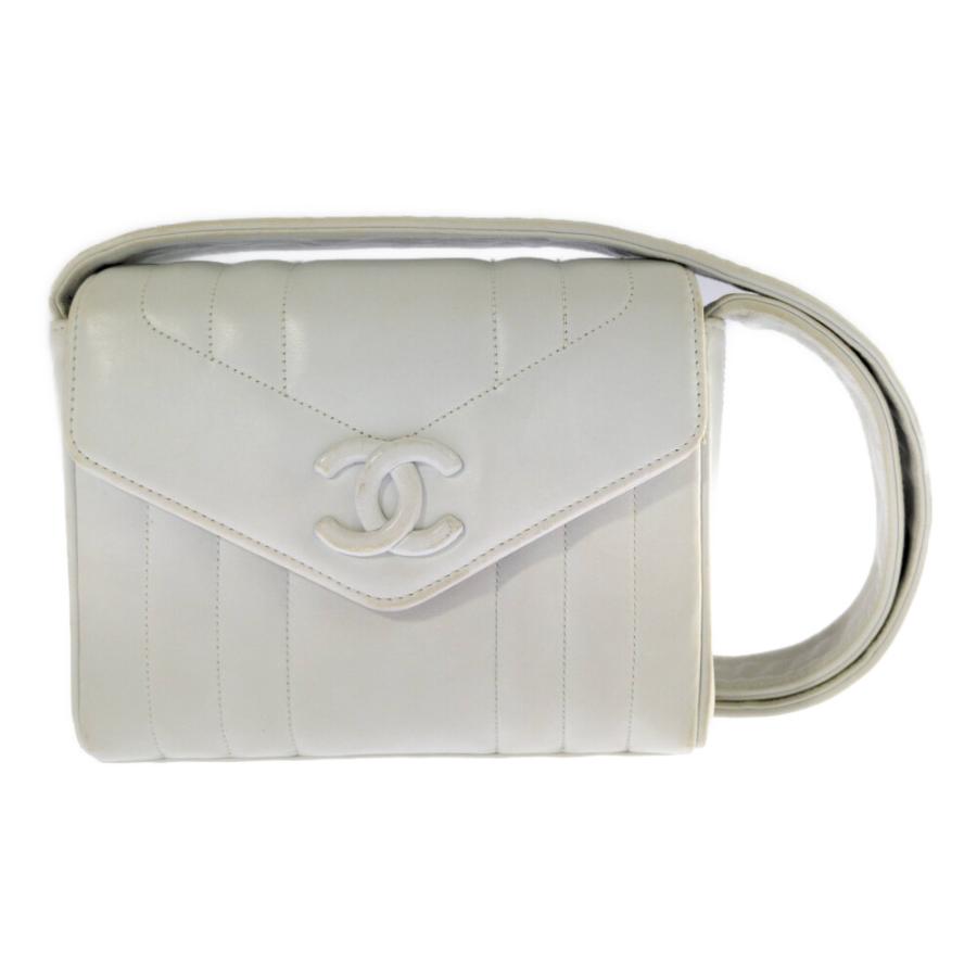 CHANEL（シャネル） 激レア 縦ステッチ ココマーク ショルダーバッグ