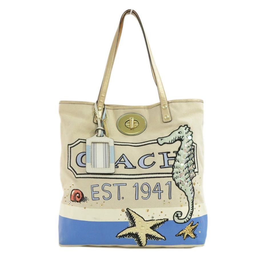 COACH（コーチ） ピエールルタンコラボ シーホーススリムトート