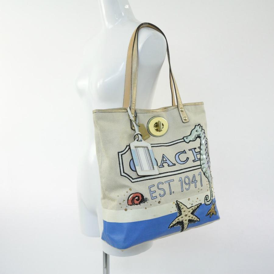 COACH（コーチ） ピエールルタンコラボ シーホーススリムトート