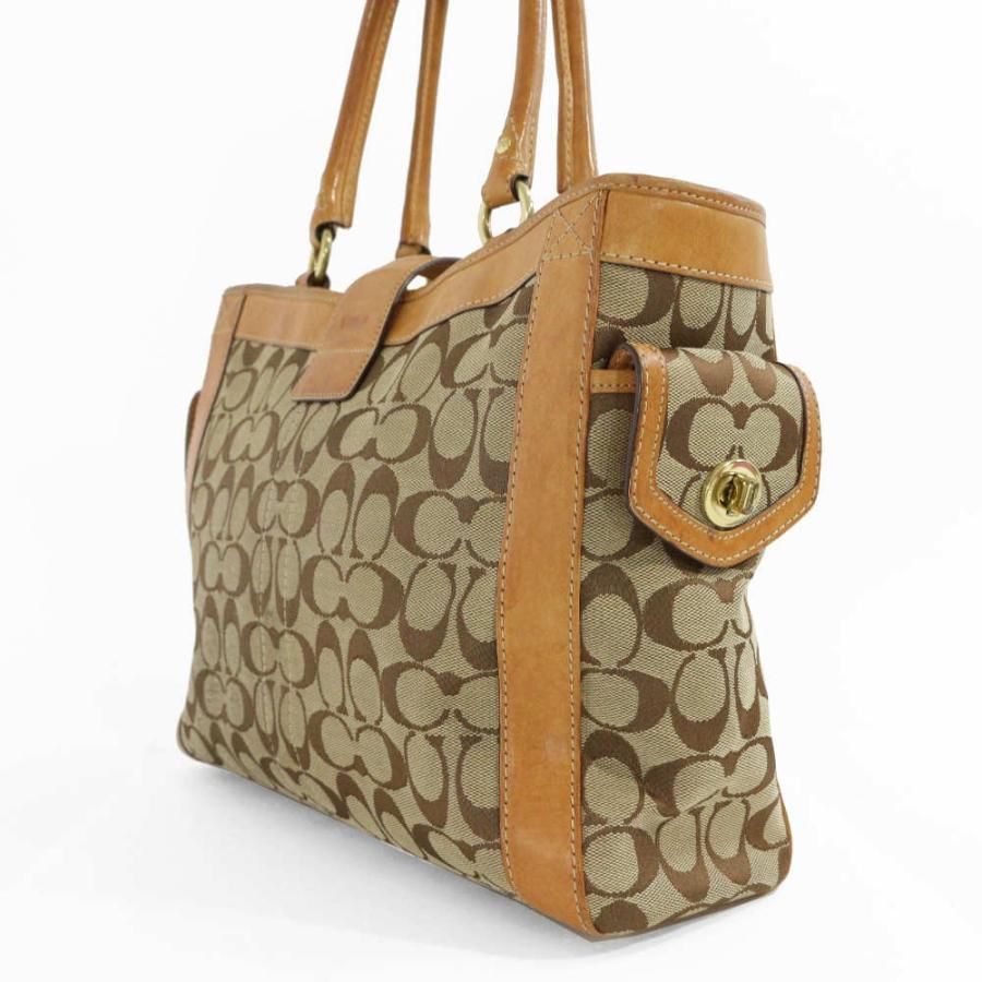 COACH（コーチ） シグネチャー・ラージボクシートート・トートバッグ