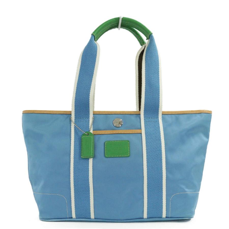 【美品】COACHコーチ ハンプトンズ　ウィークエンド　スモールトート　ナイロン COACH コーチ ハンプトンズ・ウィークエンドスモール・トート