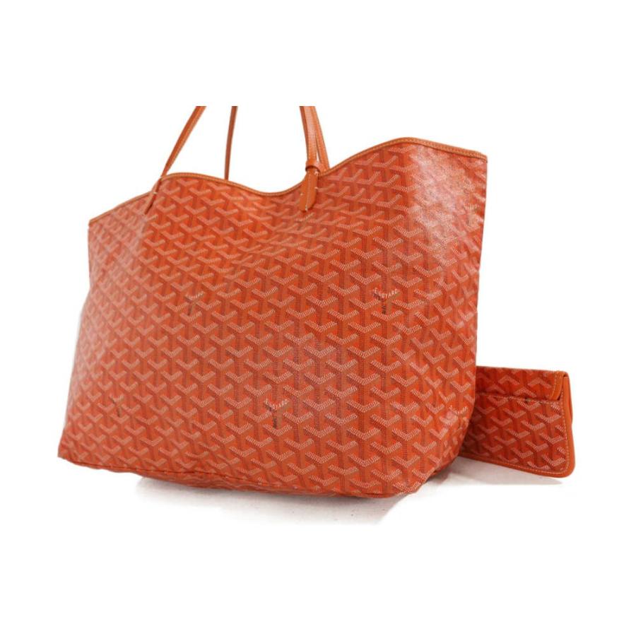 Goyard オレンジ ビジネスバッグ 大きめ 付属ショルダーバッグ Goyard オレンジ ビジネスバッグ 大きめ 付属ショルダーバッグ