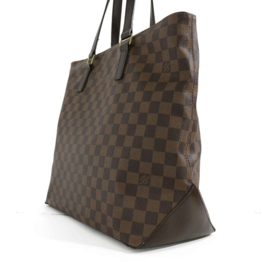 ルイヴィトン LOUIS VUITTON カバメゾ  N51152 ダミエ カバン トートバッグ 肩掛け SPO ショルダーバッグ ダミエキャンバス エベヌ ブラウン LOUIS VUITTON - ルイヴィトン LOUIS VUITTON カバメゾ N51152 ダミエ