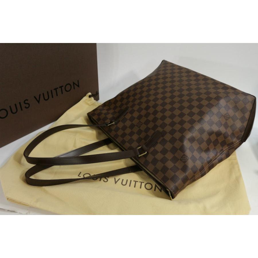 ルイヴィトン LOUIS VUITTON カバメゾ  N51152 ダミエ カバン トートバッグ 肩掛け SPO ショルダーバッグ ダミエキャンバス エベヌ ブラウン LOUIS VUITTON - ルイヴィトン LOUIS VUITTON カバメゾ N51152 ダミエ