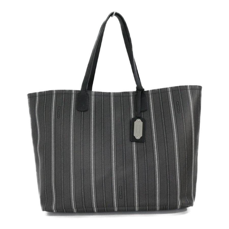 【美品】COACH コーチ トートバッグ　レガシー ウィークエンド ストライプ COACH（コーチ） 美品・コーチ レガシー・ウィークエンドティッキング