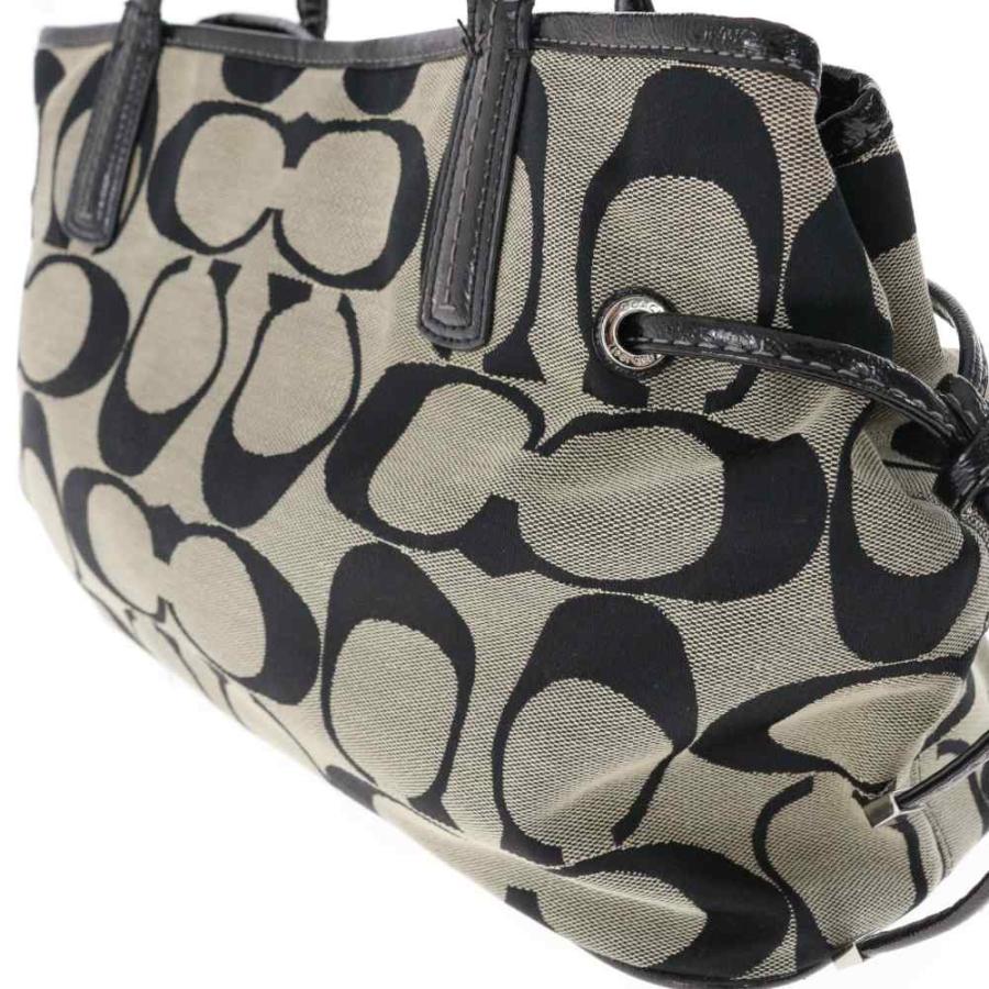 COACH（コーチ） シグネチャー・トートバッグ/F21949/ブラック/グレー