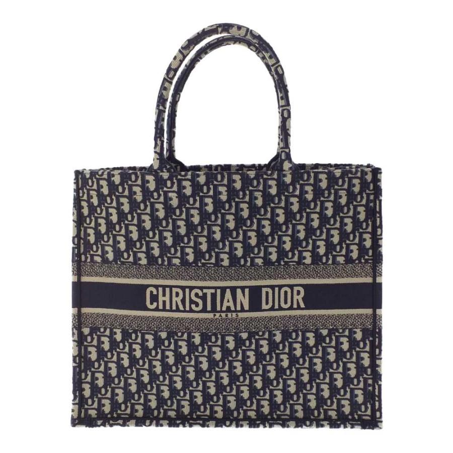 超美品・クリスチャンディオール DIOR BOOK TOTE ラージサイズ・トート  