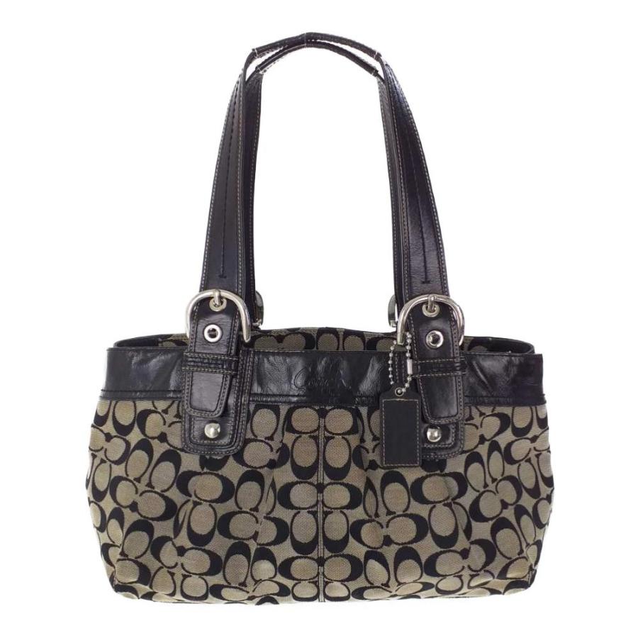 COACH（コーチ） シグネチャー・ソーホープリーテッドトート・トート